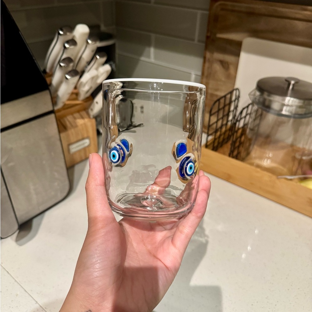 Anthropologie Icon Juice Glass